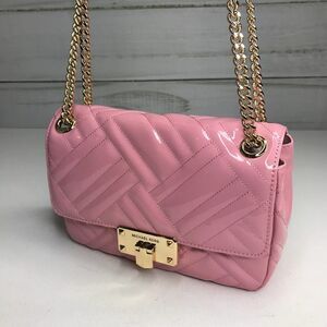 Michael Kors Flap Shoulder Bag Black NWT